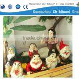 (HD-18901)Snow White and the Seven Dwarfs Fiberglass Cartoon Character Statue thumbnail-1
