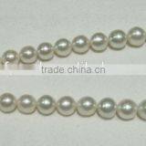 Fashion 11-11.5mm AA White Round South Sea Pearl Strands thumbnail-2