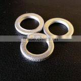 Gold Galvanized Electrical Male or Female Brass Bush (short) With Lock Nut thumbnail-4