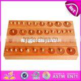 2017 New Design Preschool Geometry Puzzle Wooden Toddler Montessori Toys W12F008 thumbnail-6
