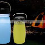 2016New Outdoor Travel Portable Folding Cup Multi-function Folding Magic Cup Kettle Silicone Folding Water Bottle thumbnail-4