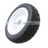 Qingdao Wantai 3 Inch Solid Small Rubber Wheelbarrow Wheels thumbnail-3