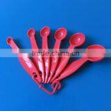Set of 6 Pcs Plastic Measuring Spoon Set thumbnail-1