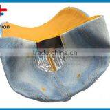 2017 New Product Best Seller Denim With Letter Applique Rhinestone Sport Cap thumbnail-3