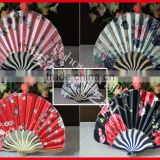 Chinese style handcrafts fabric fan