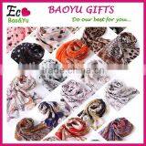 2015 New Faashion Brand Foulard Chiffon Shawl Silk Scarf Women Scarves thumbnail-1