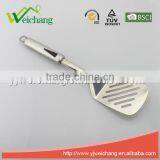 WCJ641 STAINLESS STEEL Utensil, SLOTTED SHOVEL Welding,high Quality,mirror,finishing thumbnail-2