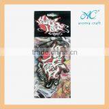 Customed Shape Factory Popular Promotion Car Air Freshener Poppy thumbnail-3