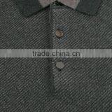 Grey 100%wool Winter Fashion With Long Sweater ,blue Long Sleeve Model Sweater for Men With 1/4 Zipper ,men Sweater 2015 thumbnail-4