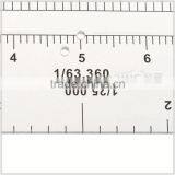 9inch Sandwich Line Military Protractor, Transparent Plastic Big Protractor for Military Training #KMP-3 thumbnail-5