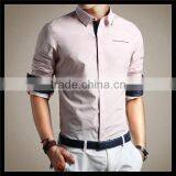 Express China Hot New Products Pure Color Latest Design of Half Shirt thumbnail-1