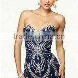 Luxurious Beaded New Designer Low Cut Back Trumpet/mermaid Winter Ball Dresses thumbnail-4
