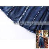 Maxnegio Midi Denim Sleeveless Design Jeans Dress thumbnail-6