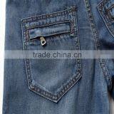 2016 Hot Men's Fashion Men's Jeans Bule Jeans Hole Personality Male Personality Pants Beggar thumbnail-6