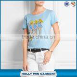 Sexy Bikini Girls Printed T-shirt on Beach thumbnail-1