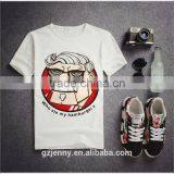 Summer Street Short Tee Cartoon Old Man Printing Dry Fit T Shirt thumbnail-1
