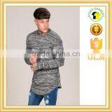 Wholesale t Shirt Manufacturers in China Long Line Slub t Shirts Custom