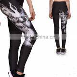 2017 Dry Fit Colorful Yoga Pants All Over Sublimation Printed Leggings for Women thumbnail-3