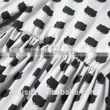 A0235#2017Soft Hand-feel Sleevecotton Dress Girls Baby Girl Names Unique thumbnail-3