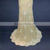 2017 China Manufacturer Customized Sleeveless Chiffon Pleated Skirt Wedding Dress thumbnail-6