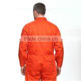 Juqian China Quality Professional Workwear Uniform Manufcturer Orange Black Breathable Mens Overall Uniform thumbnail-4