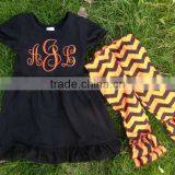 Baby Girls Halloween Outfits Kids Pumpkin Outfits Halloween Boutique Outfits Girls Halloween Sets Girls Halloween Pants Sets thumbnail-1