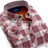 2015 Custom Plaid Flannel Casual Shirt For Men thumbnail-5
