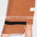 Womens Wholesaler 3/4 Sleeve Wool Knitting Pattern Sweater Dress With Lowest Price thumbnail-5