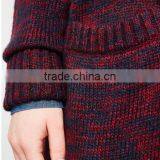 Women's Long Tunic Wrap Around Mixed Wool Cardigan Sweater With Wholesale Price thumbnail-6