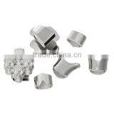 Hook Clasps For Leather Rope Bracelet Skull Halloween Silver Tone 25mm X20mm 17mm X15mm 12mm X9mm thumbnail-3