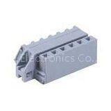 Angled Female 300V 16A 15A MCS Connector With Fixing Flanges SP450 SP458 thumbnail-1