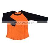 Wholesale Boys Pumpkin Raglan t Shirt Children Halloween Boutique Baseball Cotton Long Sleeve Raglan Tops thumbnail-6