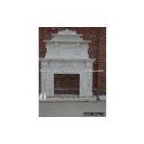 Marble Fireplace ( Indoor Fireplace),white Limestone Fireplace thumbnail-1