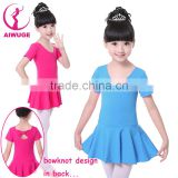 Baby Girls Dancewear Full Cotton Ballet Dress Practice Leotard Dress