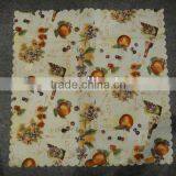 Champagne Apple Printed Table Cloth Village Life