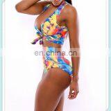 Printing Bikini Sexy Tankini Bathing Suits Open Sexy Photo Bathing Suit Young Girl Sexy Fashion Print Bikini thumbnail-4