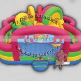Colorful Inflatable Tunnel Bouncy Castle for Kids