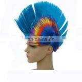 MCW-0438 Party Masquerade Synthetic Short Colorful Punk Wig for Man thumbnail-1