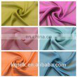 Yarn Dyed Woven Plain/solid Silk Satin/charmeuse Fabric With Multicolor With Some Colors in Stock for Lady Clothes thumbnail-6
