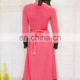 2016 African Office Fancy Paris Fabirc for Ladies Bandage Dress thumbnail-6