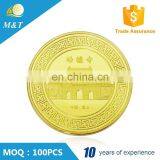Promotional Gift Hot Custom Novelty Souvenir Gold Coin Metal thumbnail-1