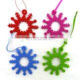 Custom Colorful Xmas Christmas Tree Felt Decoration Hanger thumbnail-6