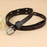 Wholesale High Quality New Design Fashion Woman Jeans Dress Pants Casual Ladies Leather Belt thumbnail-3