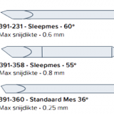 SUMMA Single Edge Cutout Blade 500-9800,500-9801 thumbnail-3