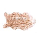 Nordic Long Plush Area Rug Wholesale Faux Carpets Fur Mats Area Yellow Rug For Bedroom thumbnail-5