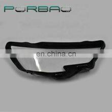 PORBAO Black Border Transparent Headlight Lens Cover for A3 16-19 Year thumbnail-5