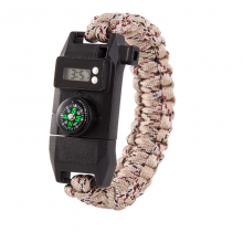 Tactical Accessories Bracelet With Compass and Rope thumbnail-5