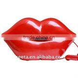 Red Lip Telephone For Home , Stock Lip Shape Telephone thumbnail-1