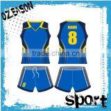 New style sublimation brazil volleyball jersey custom volleyball jersey design