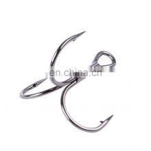 Nickel Plated Material Luya Hard Bait Treble Hooks 5 Pieces in a Box thumbnail-2